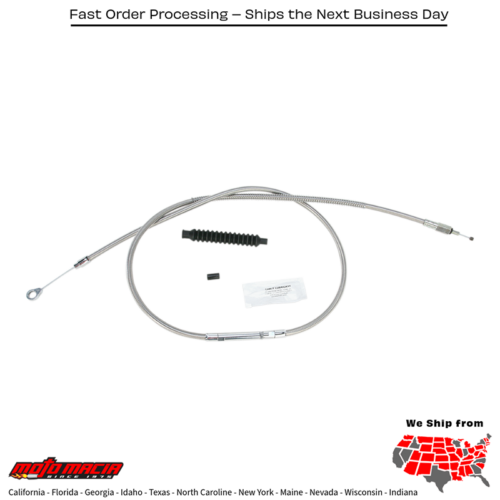 BARNETT Cable Cltch 38788-06bsc+6 Harley-Davidson Fxdbp Pull-Back 2013-2016...