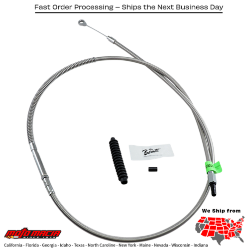 BARNETT Cable Cltch 38666-07sc+6 Harley-Davidson Flstc 2007-2014 Fl more...