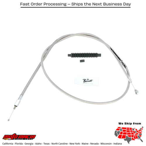 BARNETT Cable Clh S/S 38667-07+8 Harley-Davidson Flhrc 2007-2007...