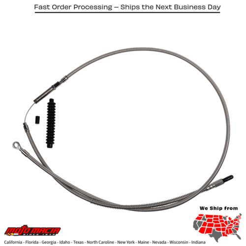 BARNETT Cable Clutch Fltr Stnl Steel +6