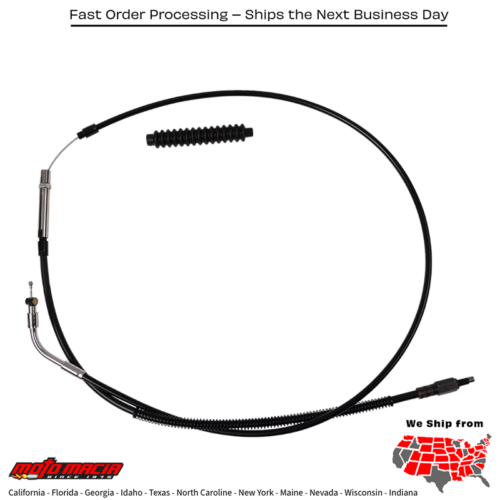 BARNETT Cable Clutch Black +6 Harley-Davidson Street Glide 3 Limited Cvo...