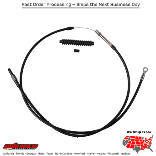 BARNETT Cable Clutch Black +8 Harley-Davidson Flde 2018-2019 Fxdrs...