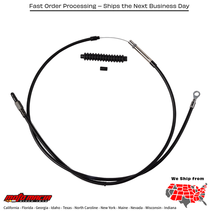 BARNETT Cable Clutch Black +8 Harley-Davidson Flde 2018-2019 Fxdrs...