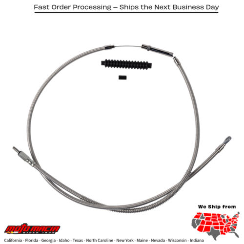 BARNETT Cable Clutch Stnls Braid +8 Harley-Davidson Flde 2018-2019...