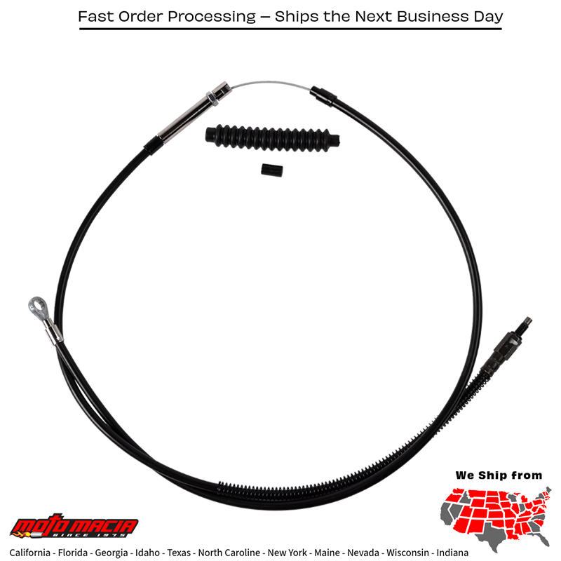 BARNETT Cable Clutch Black Std Harley-Davidson Flhc 2018-2019 Flhcs...