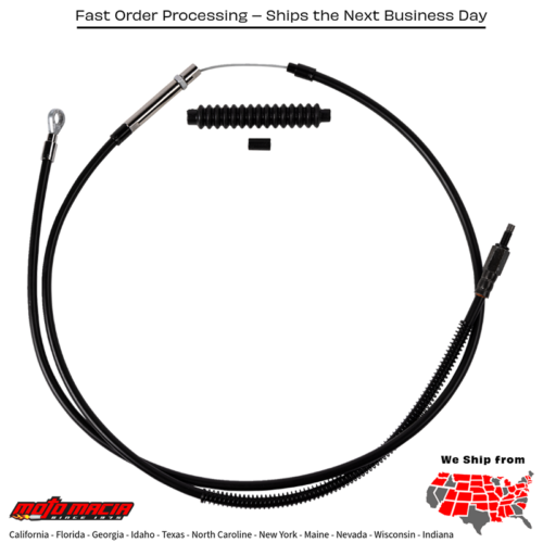 BARNETT Cable Clutch Black +6 Harley-Davidson Flhc 2018-2019 Flhcs...