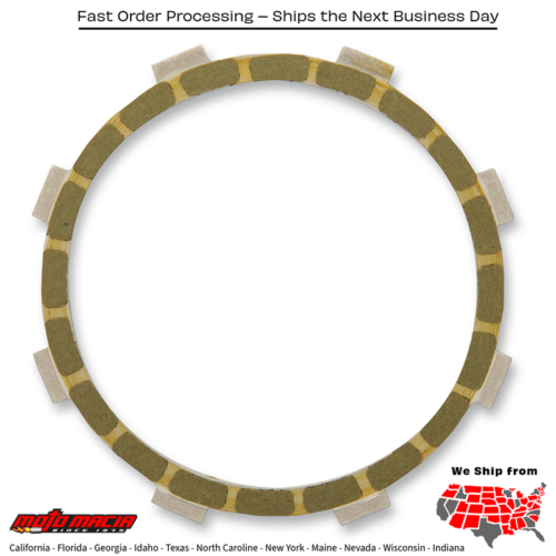 BARNETT Clutch Plate Friction Yamaha Tt/Ttr125 2000-2019 Yz80 1976-1980...