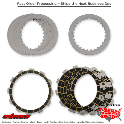 BARNETT Clutch Plate Kit Suzuki Vl800 Volusia/C50 2001-2017 Vs800gl...