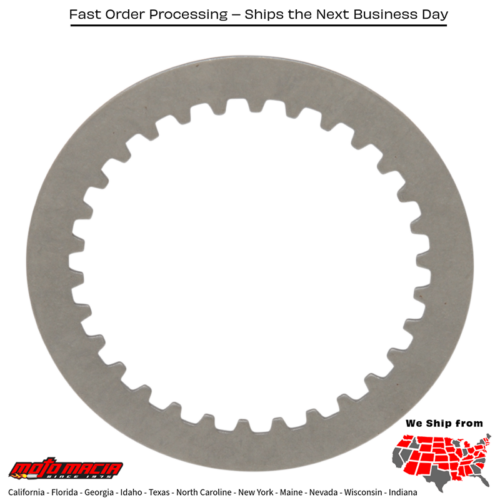 BARNETT Clutch Plate Steel Yamaha Vmx17 V-Max 2009-2019 Yxz1000r Ss...