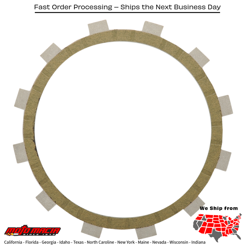 BARNETT Clutch Plate Friction Yamaha Fzr1000 1989-1997 Gts1000 1993-1994...