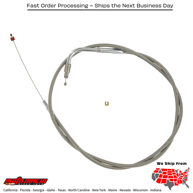 BARNETT Ss Idle Cable+3 02-07flhr Harley-Davidson Flhr 2002-2006...