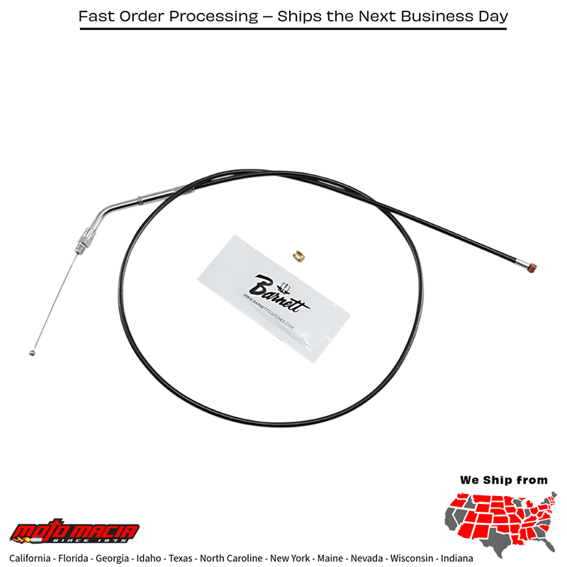 BARNETT Thr Cable 81-89fl/Fx/Xl+6 Harley-Davidson Flht 1983...