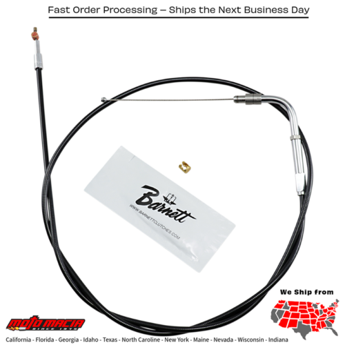 BARNETT Std Thr Cable 96-07 Flht Flhr 1996-2001 Flh...