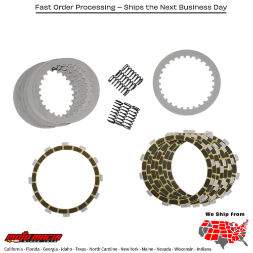 Barnett Clutch Kit Honda Cr250r 1997-2007 Crf450x 2005-2017...