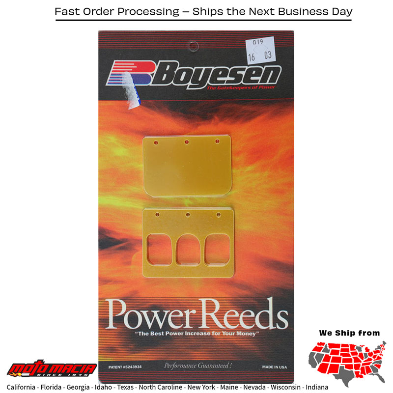 BOYESEN Watercraft Power Reeds Tigershark Monte Carlo 900 1996-1996 Tige more