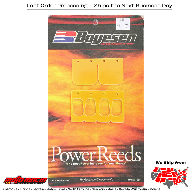 BOYESEN Watercraft Power Reeds Yamaha Waveblaster Ii (Wb760) 1996-1996 Waver...