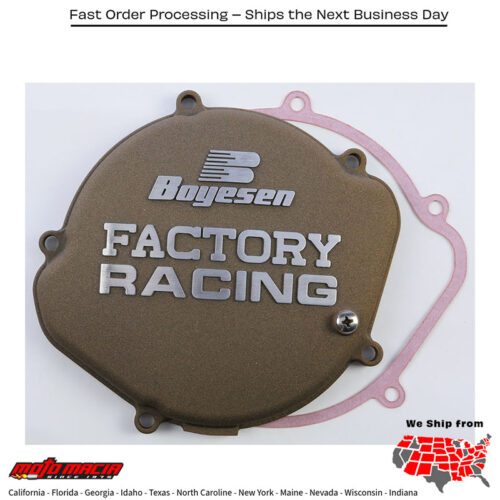 BOYESEN Factory Racing Clutch Cover Magnesium Honda CR125R 2000-2007