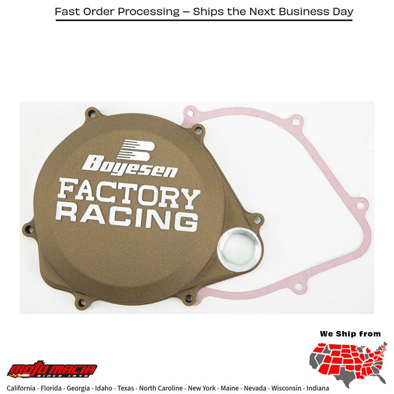 BOYESEN Factory Racing Clutch Cover Magnesium Honda Crf450rx 2017-2020 Crf450...