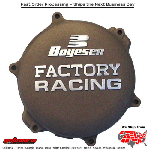 BOYESEN Motorcycle Clutch Cover Magnesium Yamaha Yz125 1994-2004