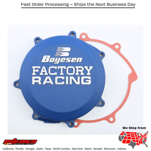 BOYESEN Factory Racing Clutch Cover Blue Yamaha Yz250fx 2015-2019 Yz250f 201...
