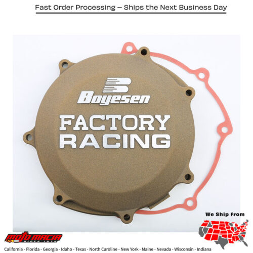 BOYESEN Factory Racing Clutch Cover Magnesium Yamaha Yz450f 2003-2009 Wr450f...