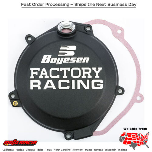 BOYESEN Factory Racing Clutch Cover Black Husqvarna Fx 350 2017-2019 Ktm 350...