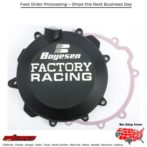 BOYESEN Factory Racing Clutch Cover Black Husqvarna Tx 300 2017-2018 Te 3 more