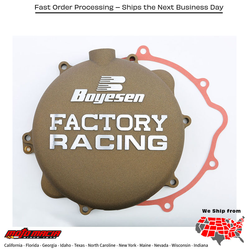 BOYESEN Factory Racing Clutch Cover Magnesium Ktm 250 Sx 2003-2008 Xc 2006- more