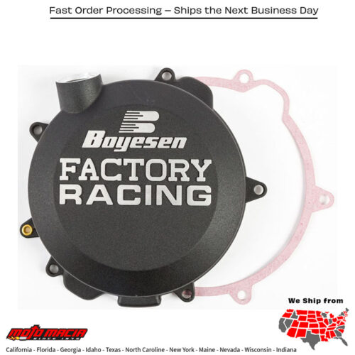 BOYESEN Factory Racing Clutch Cover Black Ktm 150 Xc-W 2017-2019 Husqvarna Te...