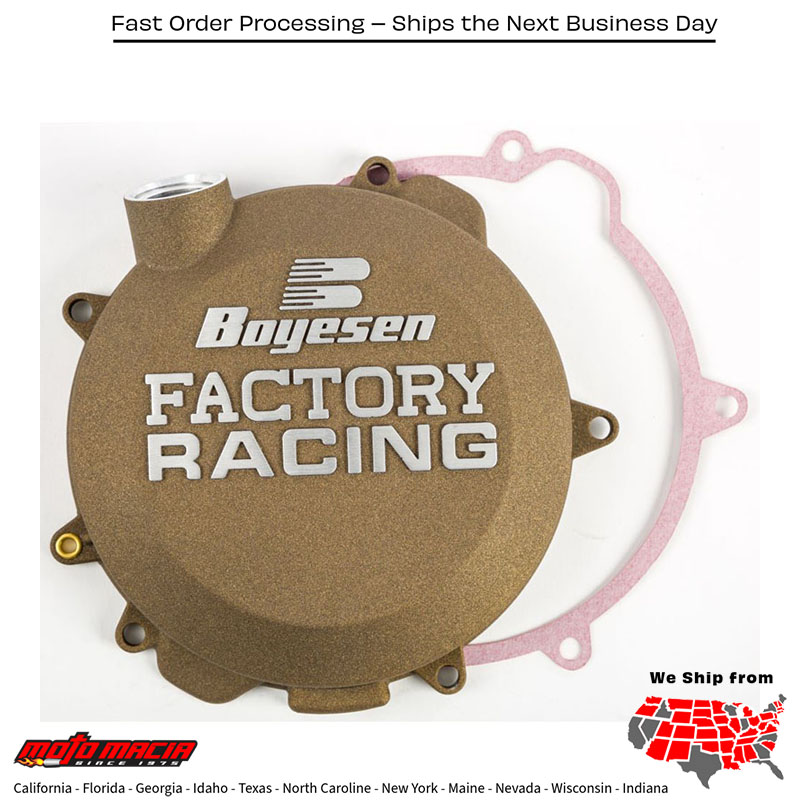 BOYESEN Factory Racing Clutch Cover Magnesium Ktm 150 Xc-W 2017-2019 Husqvarn...