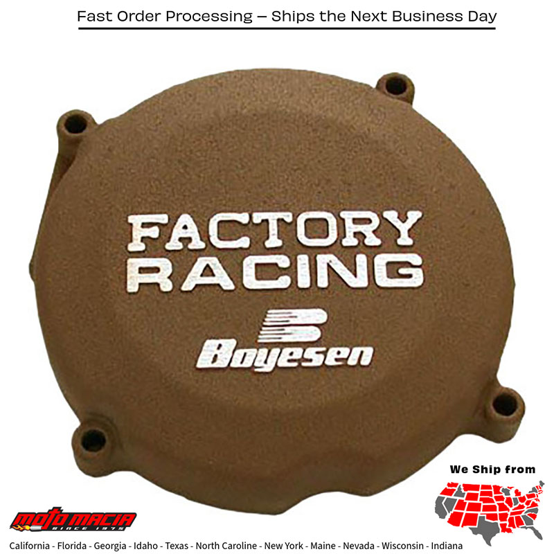 BOYESEN Factory Racing Ignition Cover Magnesium Honda Cr250r 1986-2001