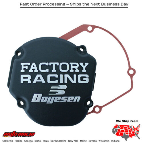 BOYESEN Factory Racing Ignition Cover Black Honda Crf50f 2017-2017 Crf70f 200