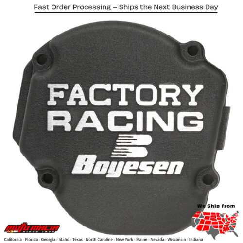 BOYESEN Motorcycle Ignition Cover Black Suzuki Rm125 1992-1997