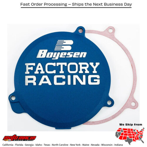 BOYESEN Factory Racing Ignition Cover Yamaha Pw50 Blue Pw 50 1981-2018