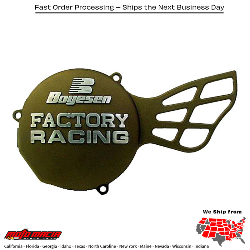 BOYESEN Factory Racing Ignition Cover Magnesium Ktm 65 Sx 1998-2008