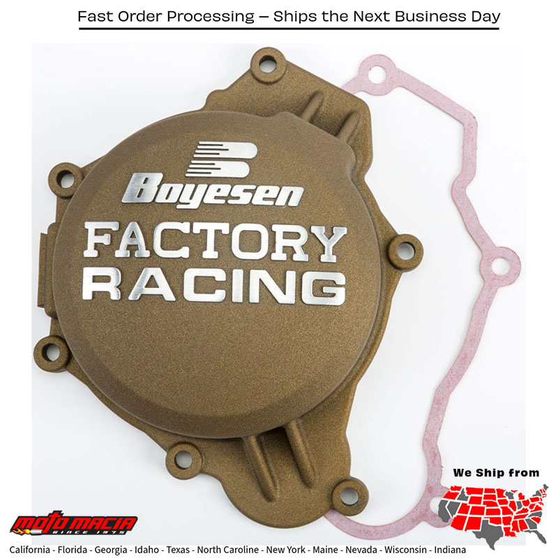 BOYESEN Factory Racing Ignition Cover Magnesium Husqvarna Te 150 2017-2017 more