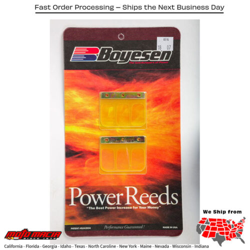 BOYESEN Motorcycle Reeds Honda Cr125r 1979-1992 Suzuki Rm125 1987-1988 Yamaha...