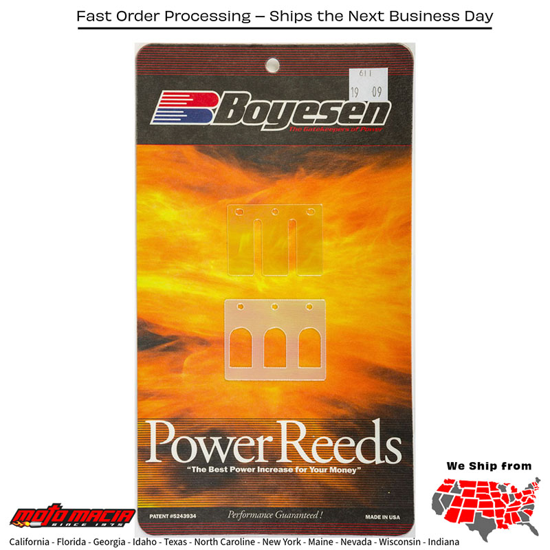 BOYESEN Motorcycle Reeds Suzuki Ts50 1971-1974 Rm80 1986-1988