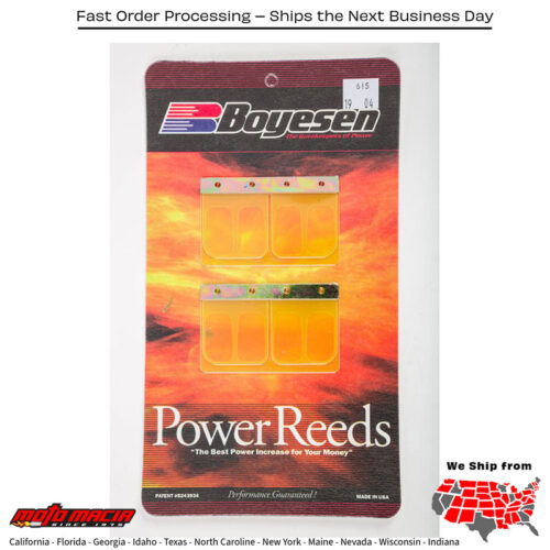 BOYESEN Motorcycle Reeds Husqvarna Wxe 260 1991-1991 Kawasaki Kxf 250 Tecate...