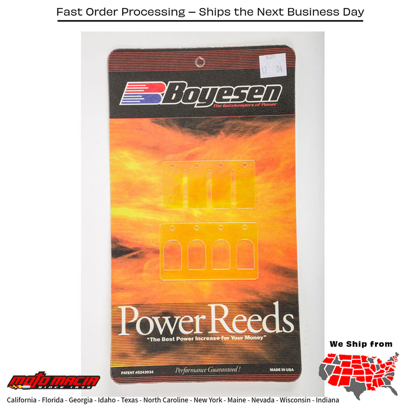 BOYESEN Motorcycle Reeds Suzuki Lt250r Quadracer 1985-1986