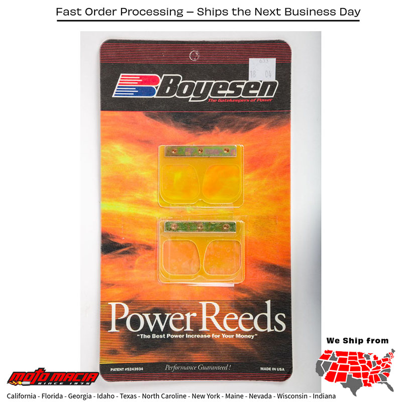Motorcycle Reeds Honda Fl400r Pilot 1990-1990 Honda Cr250r 1988-1998 Kawasa more