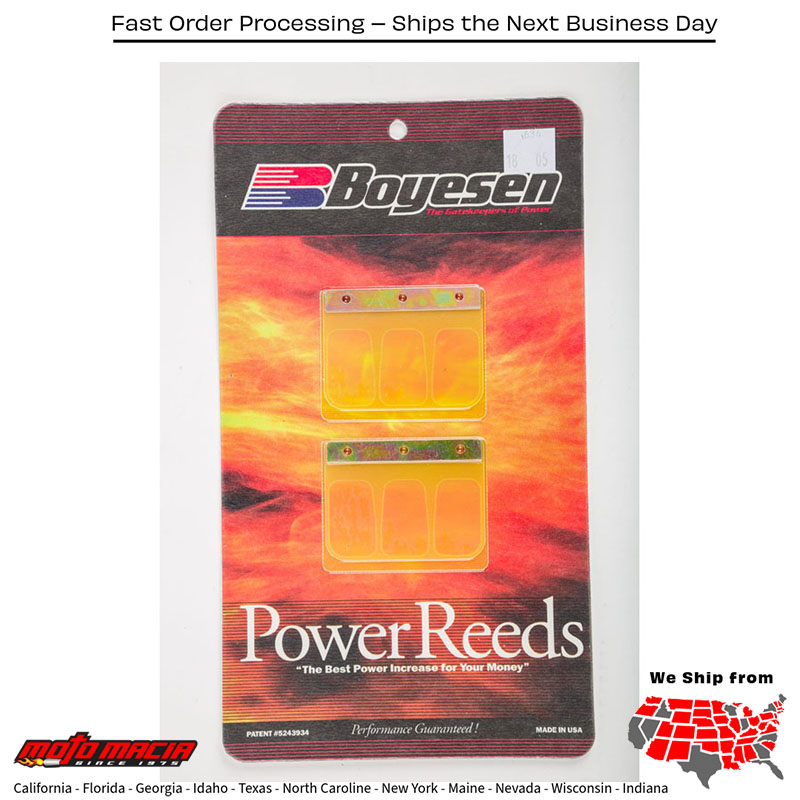 BOYESEN Motorcycle Reeds Suzuki Lt250r Quadracer 1988-1992
