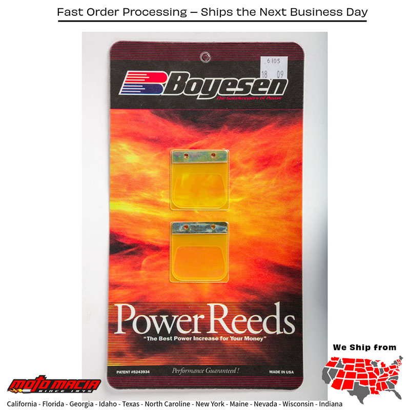 BOYESEN Motorcycle Reeds Yamaha Yz85 2002-2019