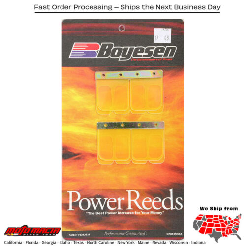 BOYESEN Motorcycle Reeds Kawasaki Kx250 1989-1996 Kdx 250 1991-1994