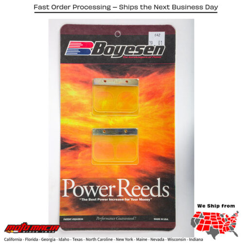 BOYESEN Motorcycle Reeds Kawasaki Kx125 1994-1998 Suzuki Rm125 1990-1998...