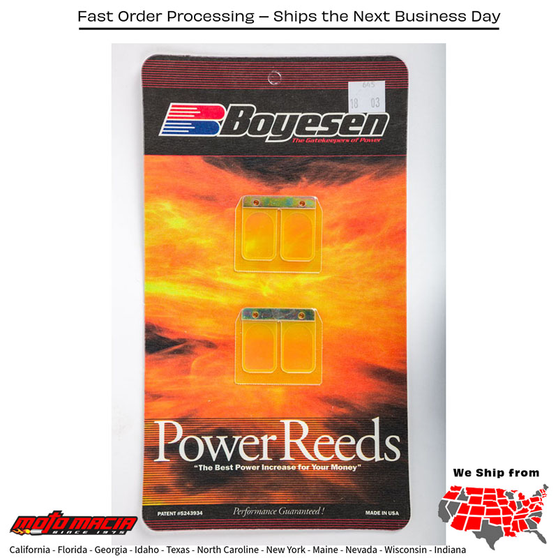 BOYESEN Motorcycle Reeds Yamaha Yfz350 Banshee 1987-2006