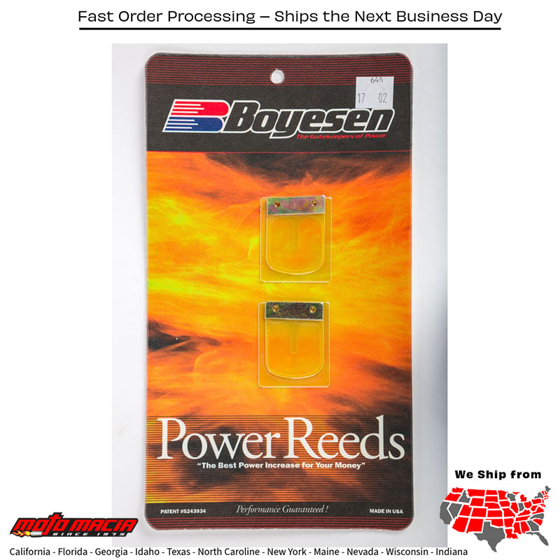BOYESEN Motorcycle Reeds Kawasaki Kx100 1995-2000 Kx80 1988-2000 more