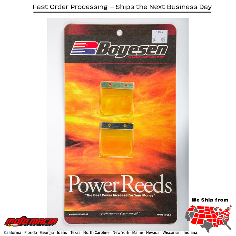 BOYESEN Motorcycle Reeds Suzuki Rm85 2002-2018 Rm85l 2003-2012