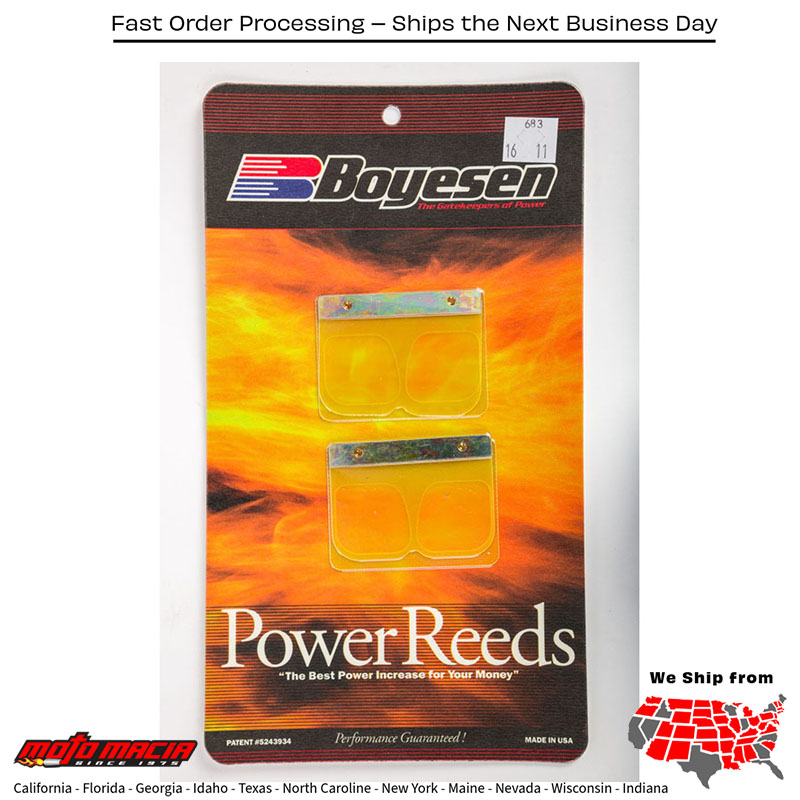 BOYESEN Motorcycle Reeds Kawasaki Kx250 1998-1998
