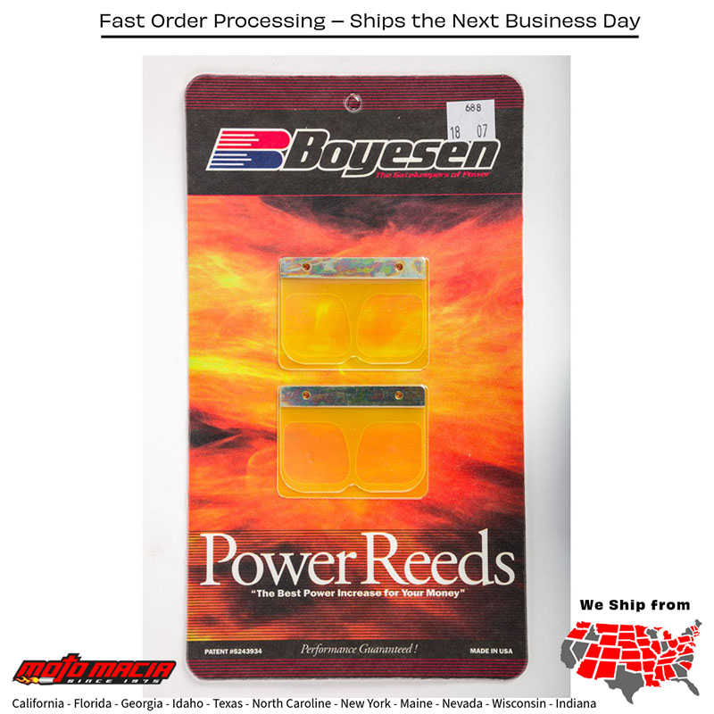 BOYESEN Motorcycle Reeds Kawasaki Kfx 80 2003-2006 Kx250 1999-1999